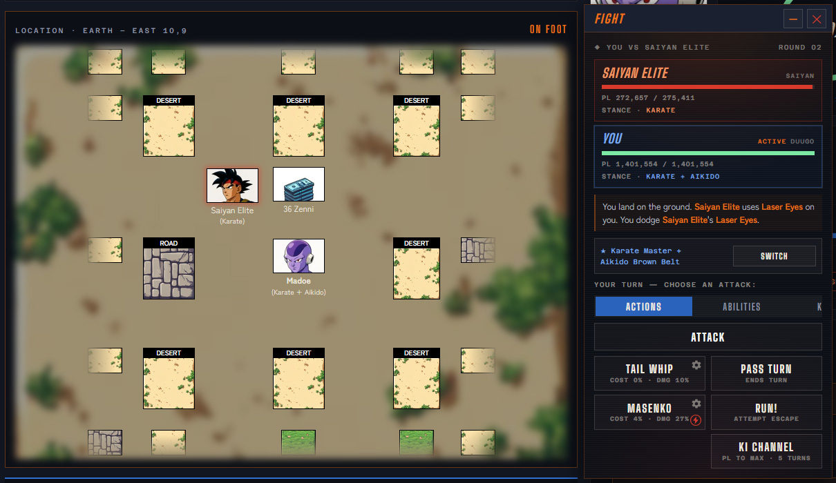 Screenshot — battle
