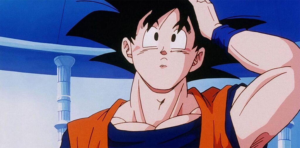 dbz goku confused