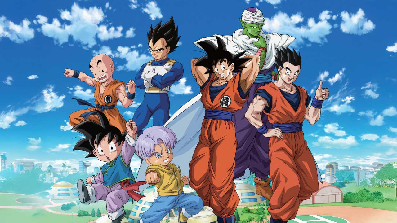 Dragonball Z group photo